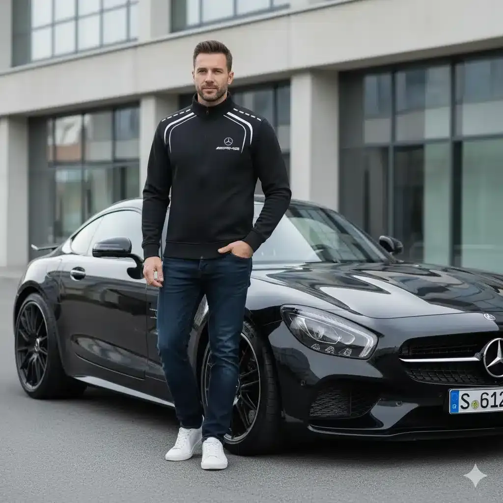 High Quality MERCEDES Stand Collar Jacket ETX-GJK-LMT9104801