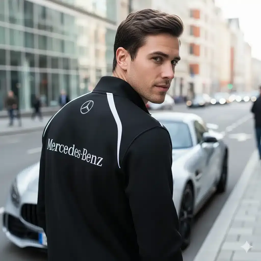 High Quality MERCEDES Stand Collar Jacket ETX-GJK-LMT9104801