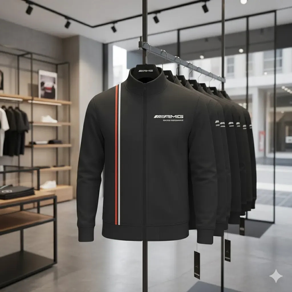 High Quality MERCEDES Stand Collar Jacket ETX-GJK-LMT9104805