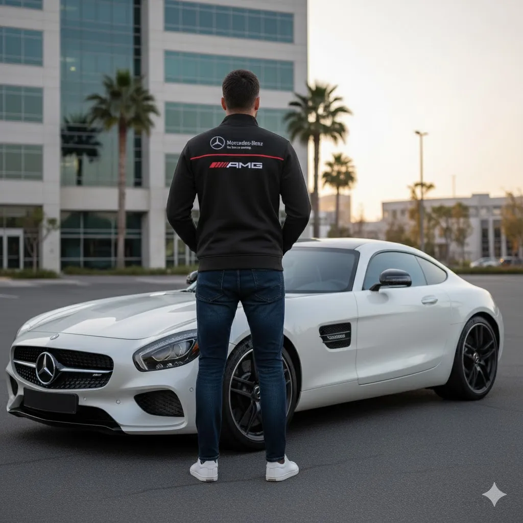 High Quality MERCEDES Stand Collar Jacket ETX-GJK-LMT9104811