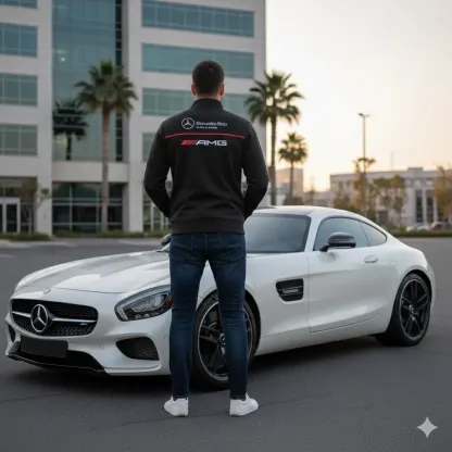 High Quality MERCEDES Stand Collar Jacket ETX-GJK-LMT9104811