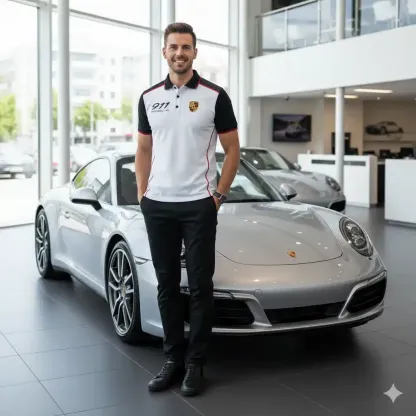 High Quality Men’s Polo Shirt PORSCHE-PO-LMT014881807