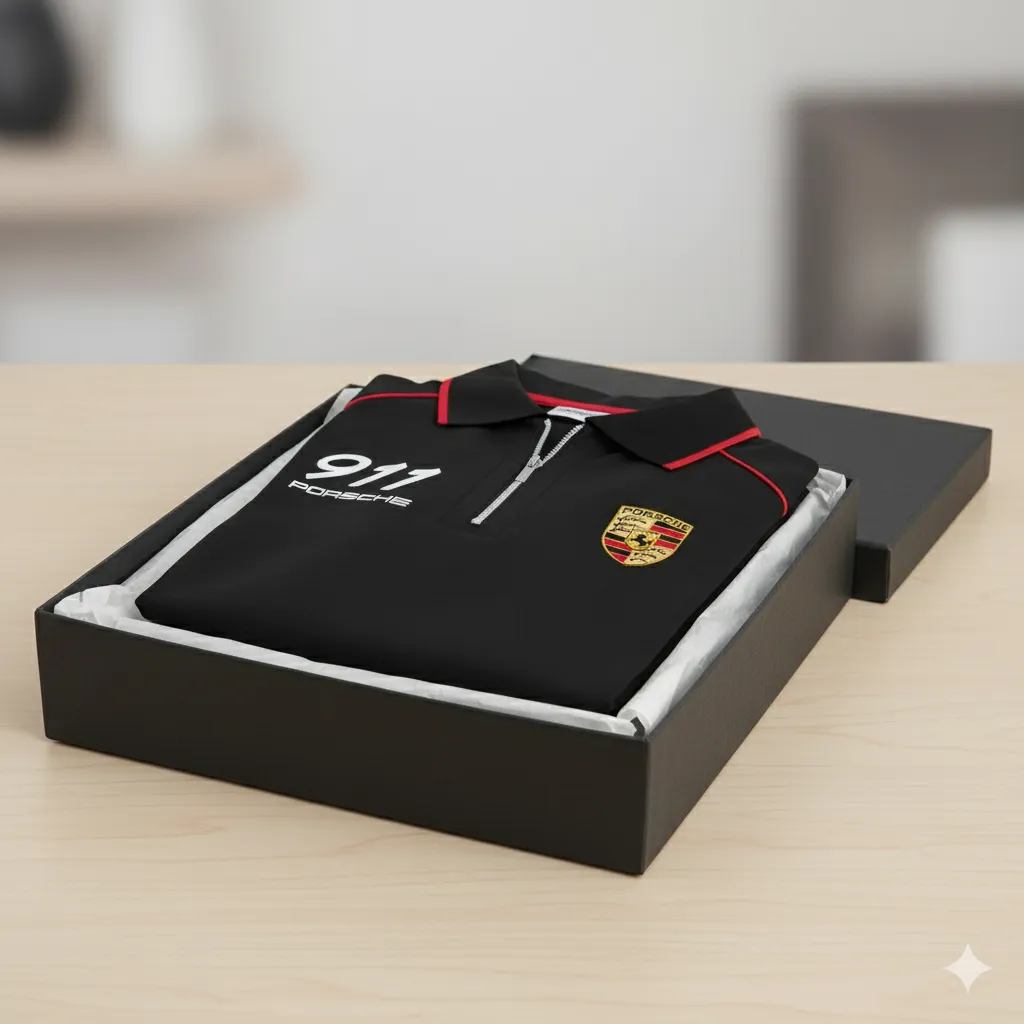High Quality Men’s Long Sleeve Polo PORSCHE-YVWYB-PSR91850151