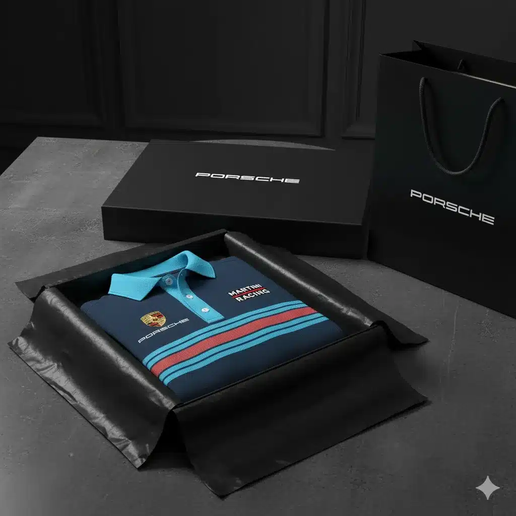 High Quality Men’s Long Sleeve Polo PORSCHE-YVWYB-PSR91850001