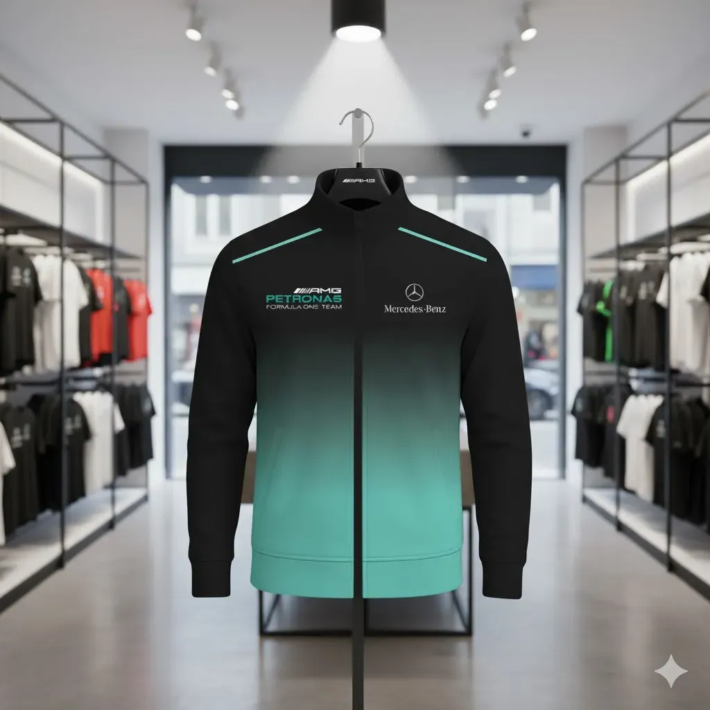 High Quality MERCEDES Stand Collar Jacket ETX-GJK-LMT9104819