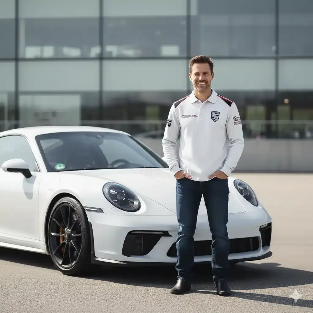 High Quality Men’s Long Sleeve Polo PORSCHE-YVWYB-PSR91401871