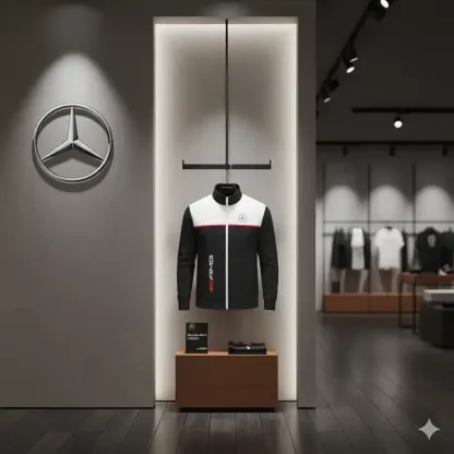 High Quality MERCEDES Stand Collar Jacket ETX-GJK-LMT9104813