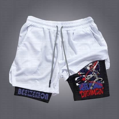 Unisex Casual Anime Streetwear Shorts 丨Digimon