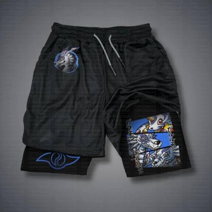 Unisex Casual Anime Streetwear Shorts 丨Digimon