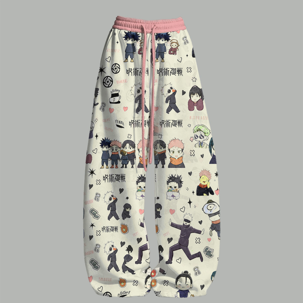 Jujutsu Kaisen Top & Elasticated Trousers Two-Piece Set