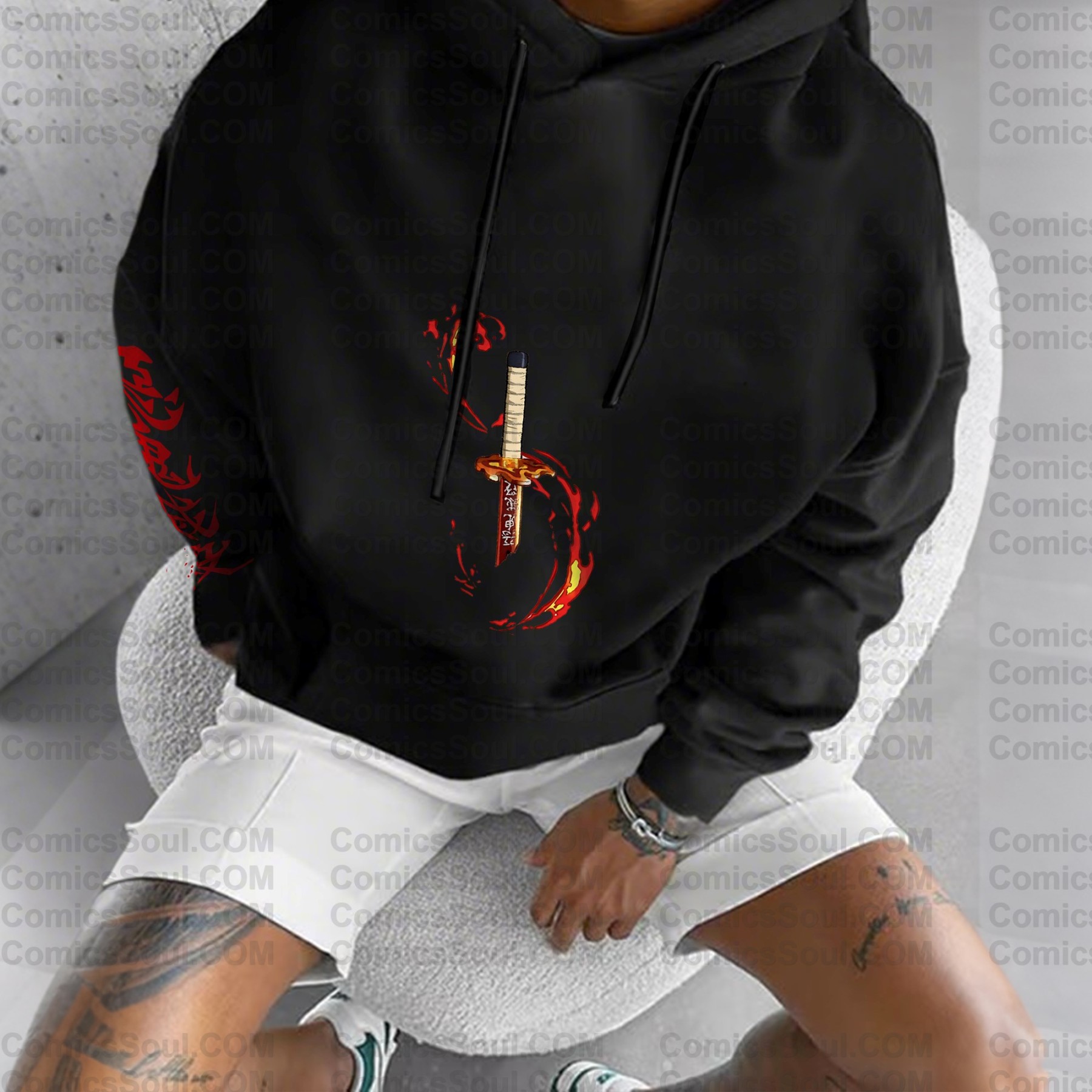 Unisex Game Graphic Streetwear Vintage Hoodie| KNY