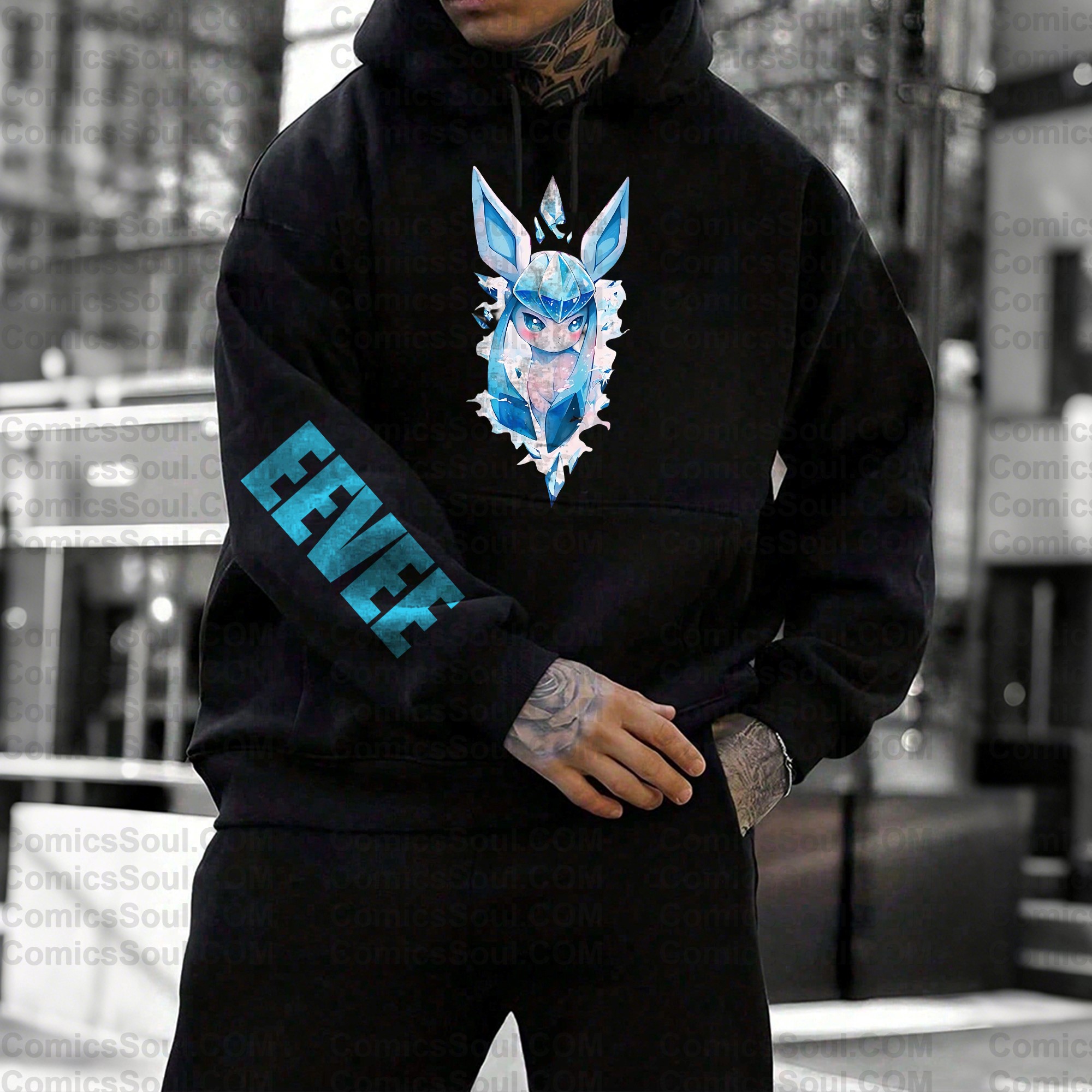 Unisex Anime Graphic Streetwear Vintage Hoodie