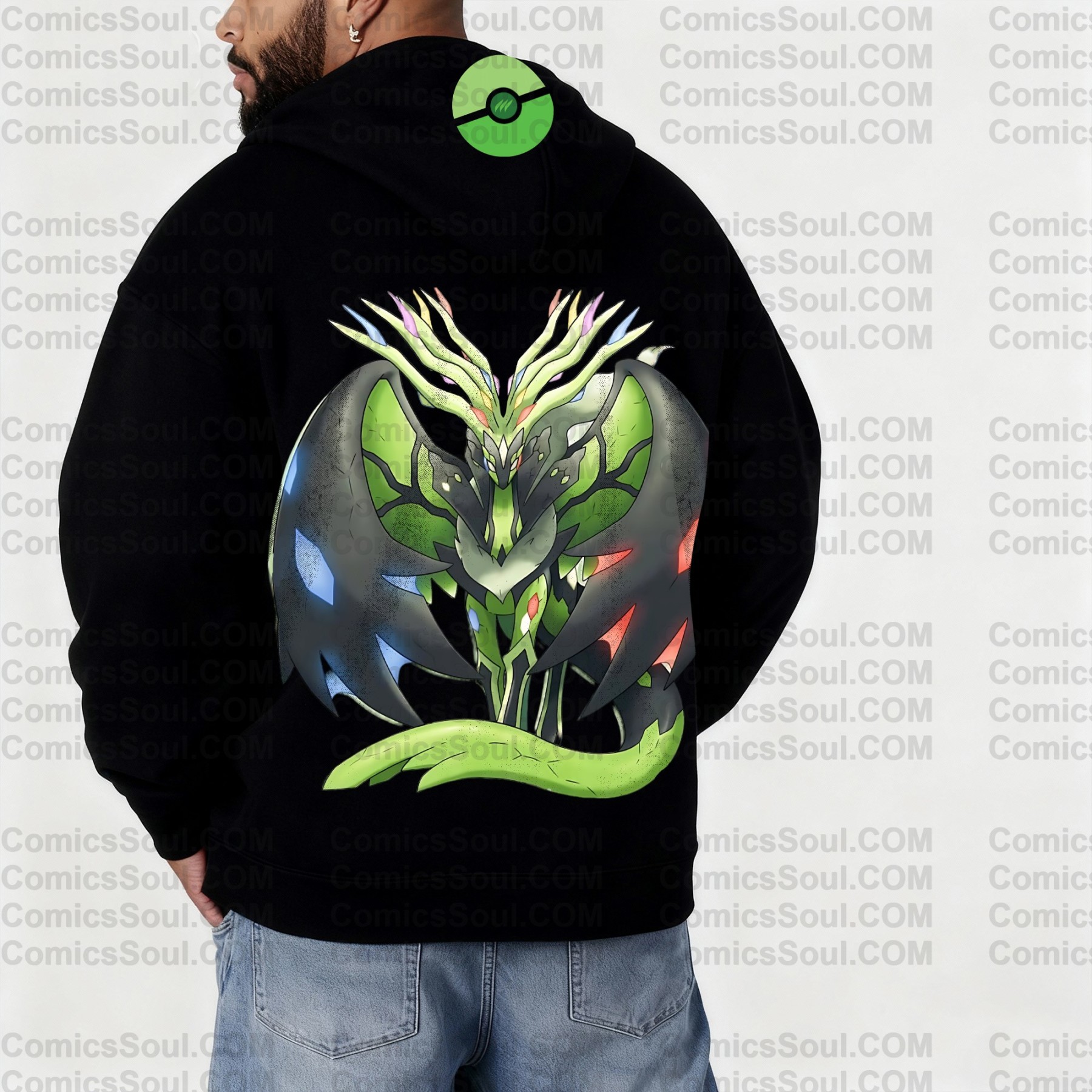 Unisex Graphic Streetwear Vintage Zipper Cardigan Plush Hoodie