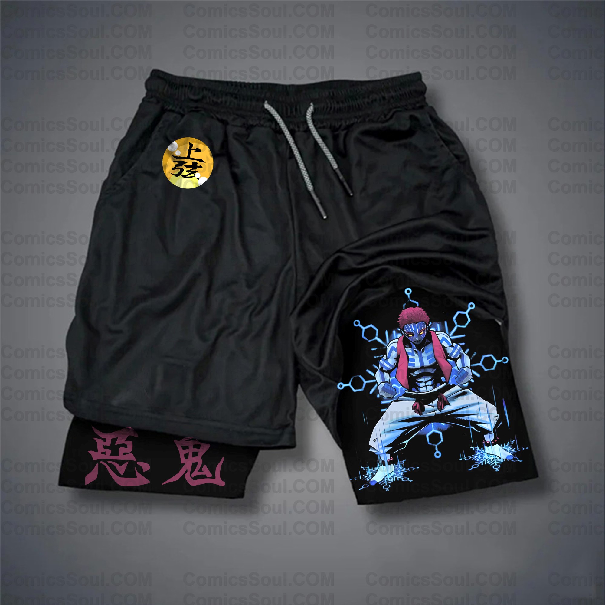 Unisex Casual Anime Streetwear Shorts 丨Demon Slayer