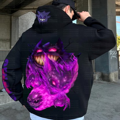 Unisex Graphic Streetwear Vintage Plush Hoodie