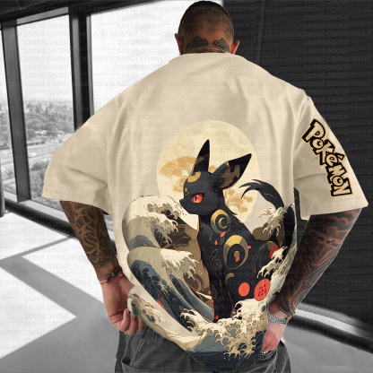 Unisex Anime Inspired Vintage T-Shirt | Pokémon
