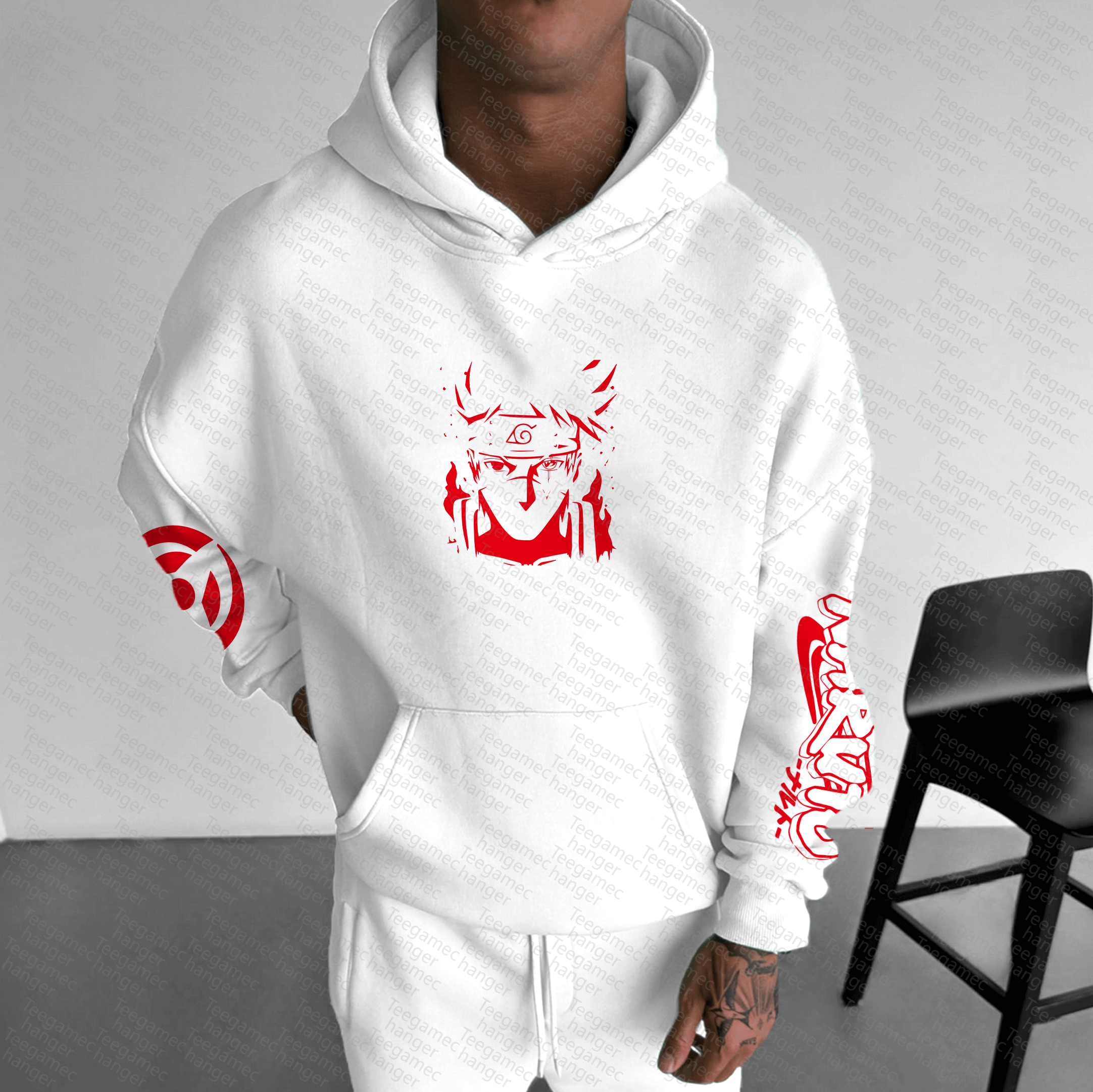 Unisex “NARUTO” Anime Graphic Streetwear Vintage Hoodie