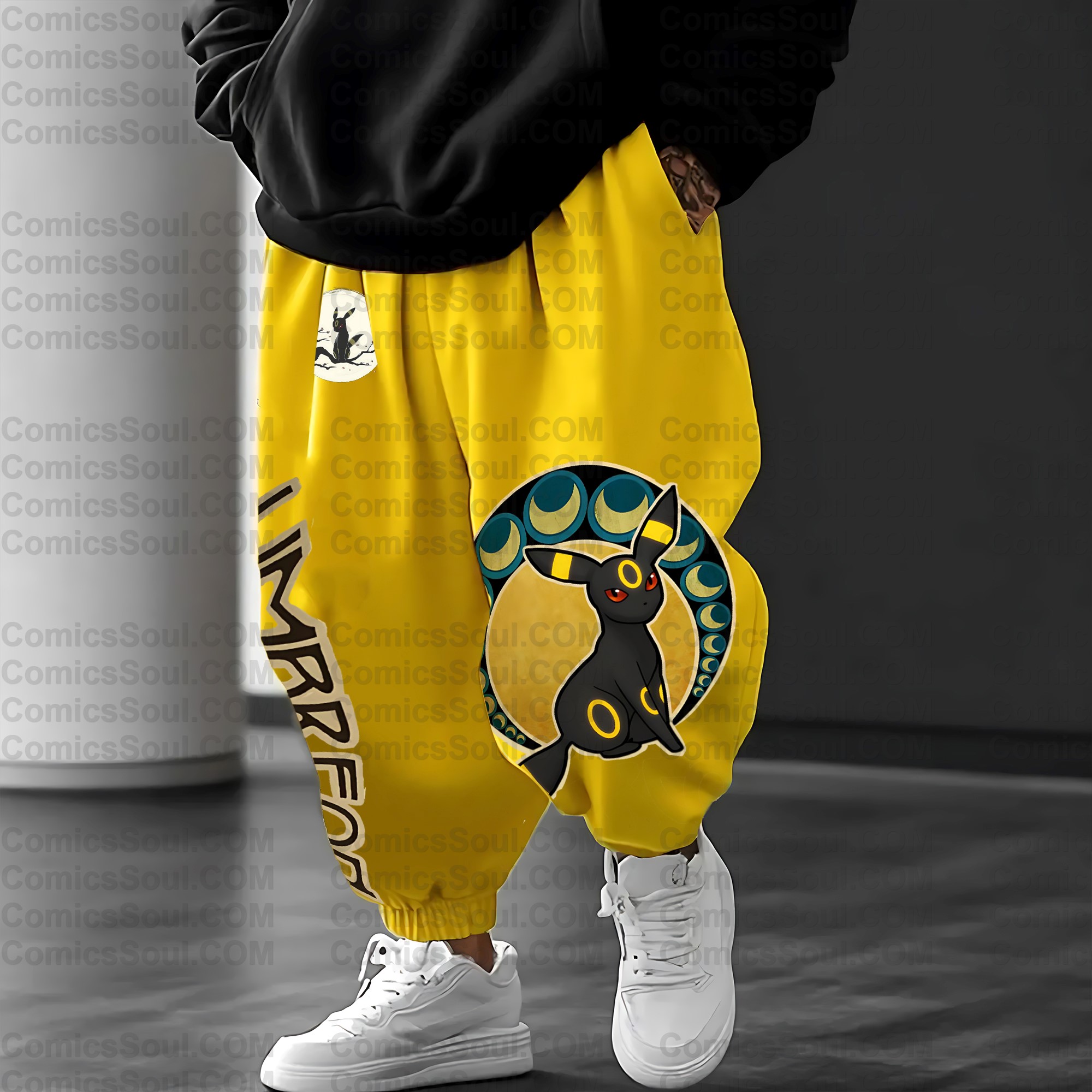 (Pokemon)Unisex Anime Inspired Vintage Plush Pants
