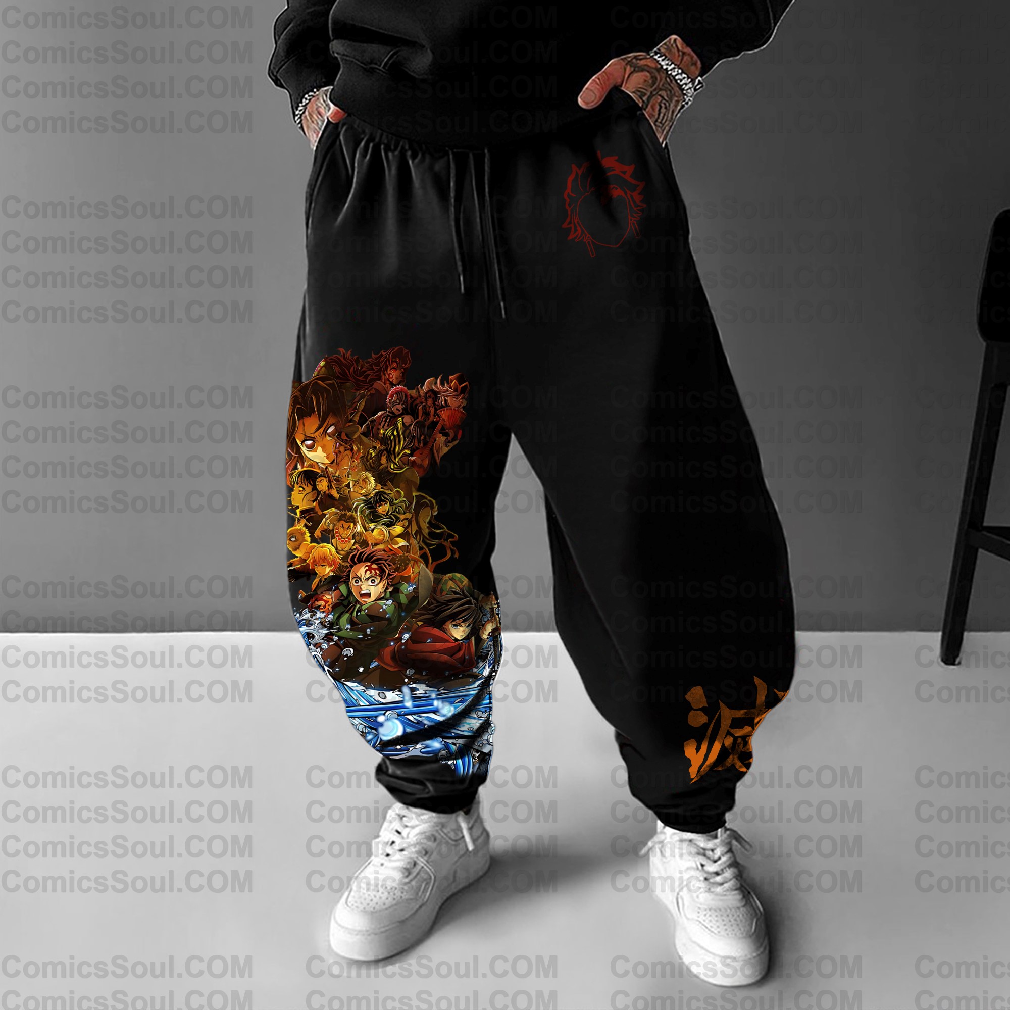 Unisex “  Demon slayer ” Casual Streetwear Pants