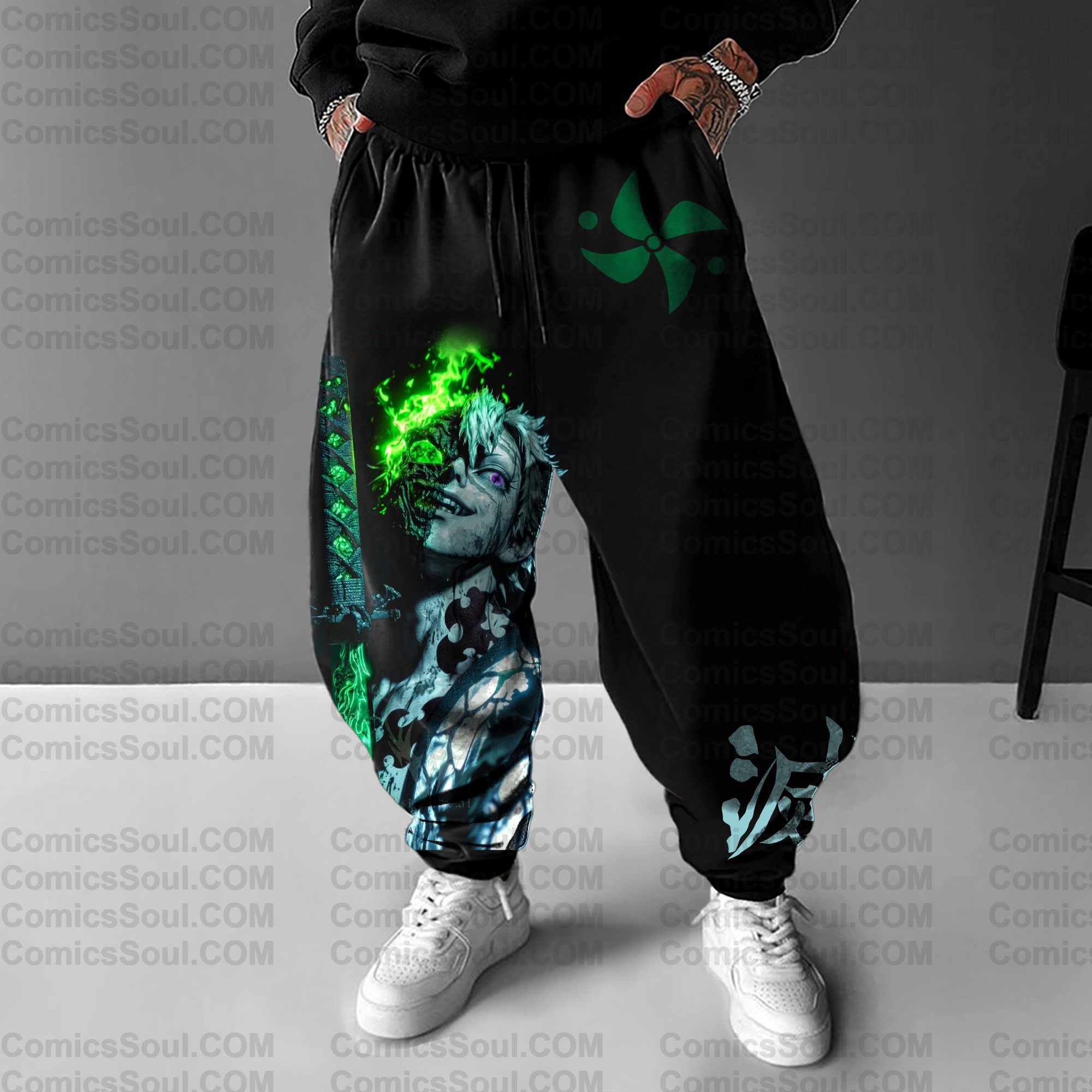 Unisex “  Demon slayer ” Casual Streetwear Pants