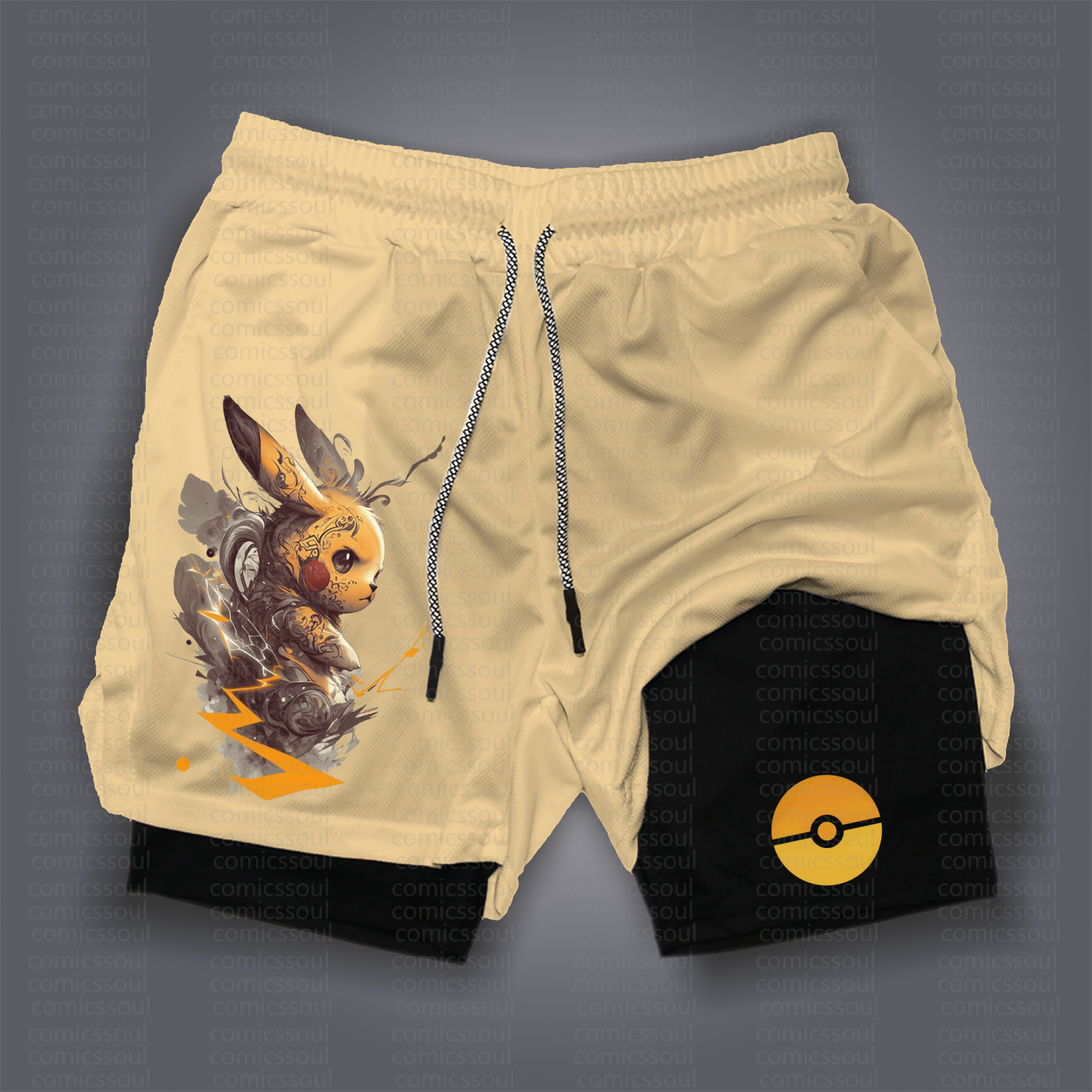 Unisex Casual Anime Streetwear Shorts 丨Pokémon