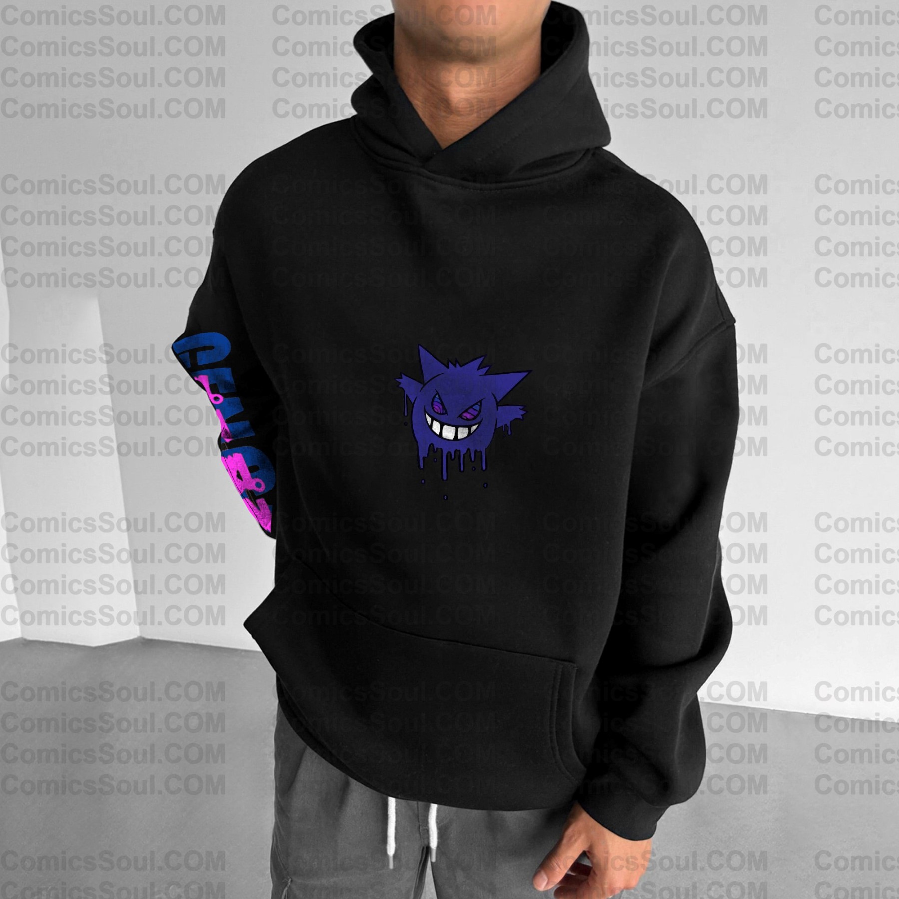 Unisex Anime Graphic Streetwear Vintage Hoodie