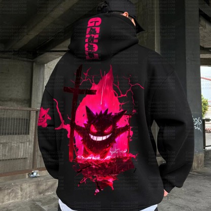 Unisex Graphic Streetwear Vintage Plush Hoodie