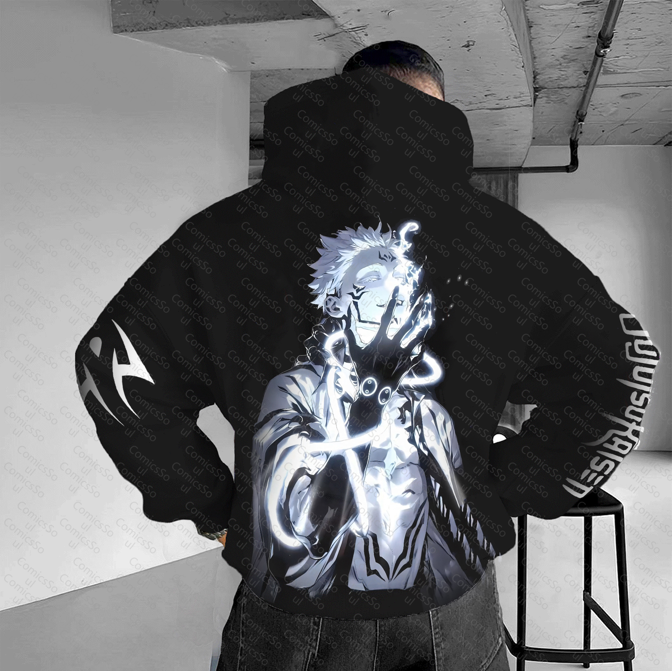 Unisex “ Jujutsu Kaisen   ” Graphic Streetwear Vintage Hoodie