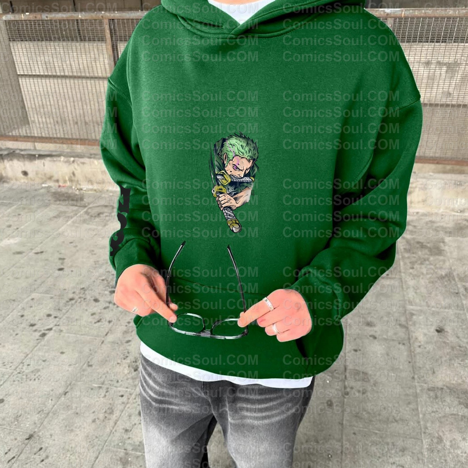 Unisex Anime Graphic Streetwear Vintage Plush Hoodie