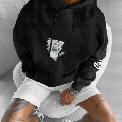 Unisex Graphic Streetwear Vintage Plush Hoodie