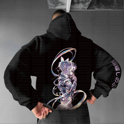 Unisex Anime Graphic Streetwear Vintage Hoodie丨Demon Slayer