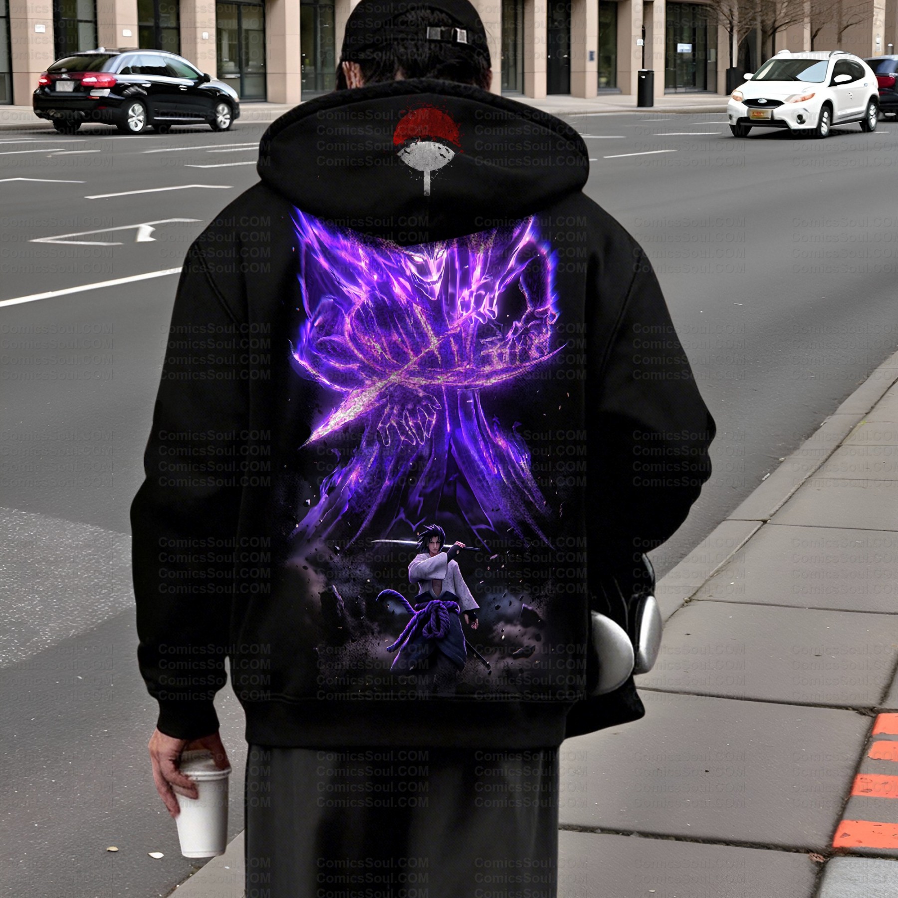 Unisex Graphic Streetwear Vintage Zipper Cardigan Plush Hoodid