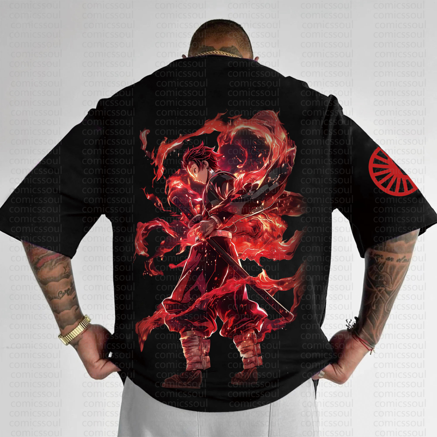 Unisex Anime Inspired Vintage T-Shirt | Demon Slayer