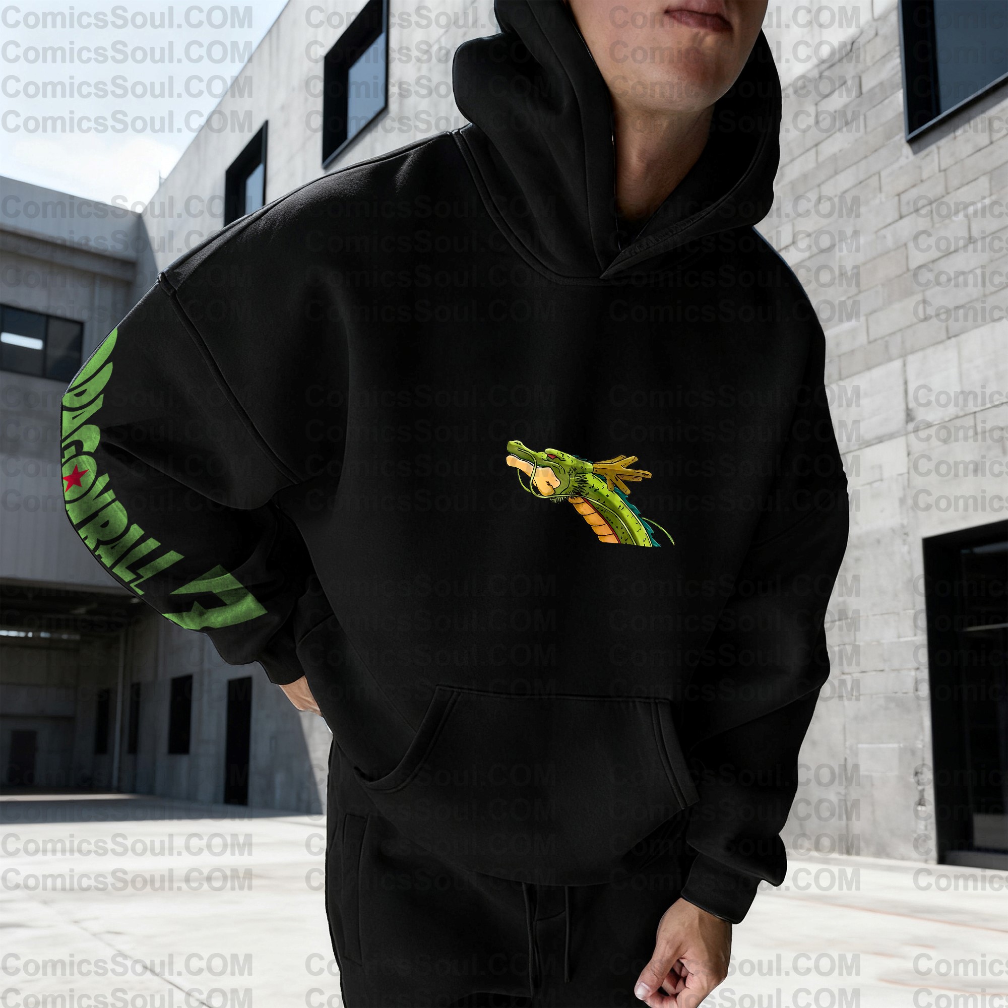 Plus Velvet Unisex Anime Graphic Streetwear Vintage Hoodie