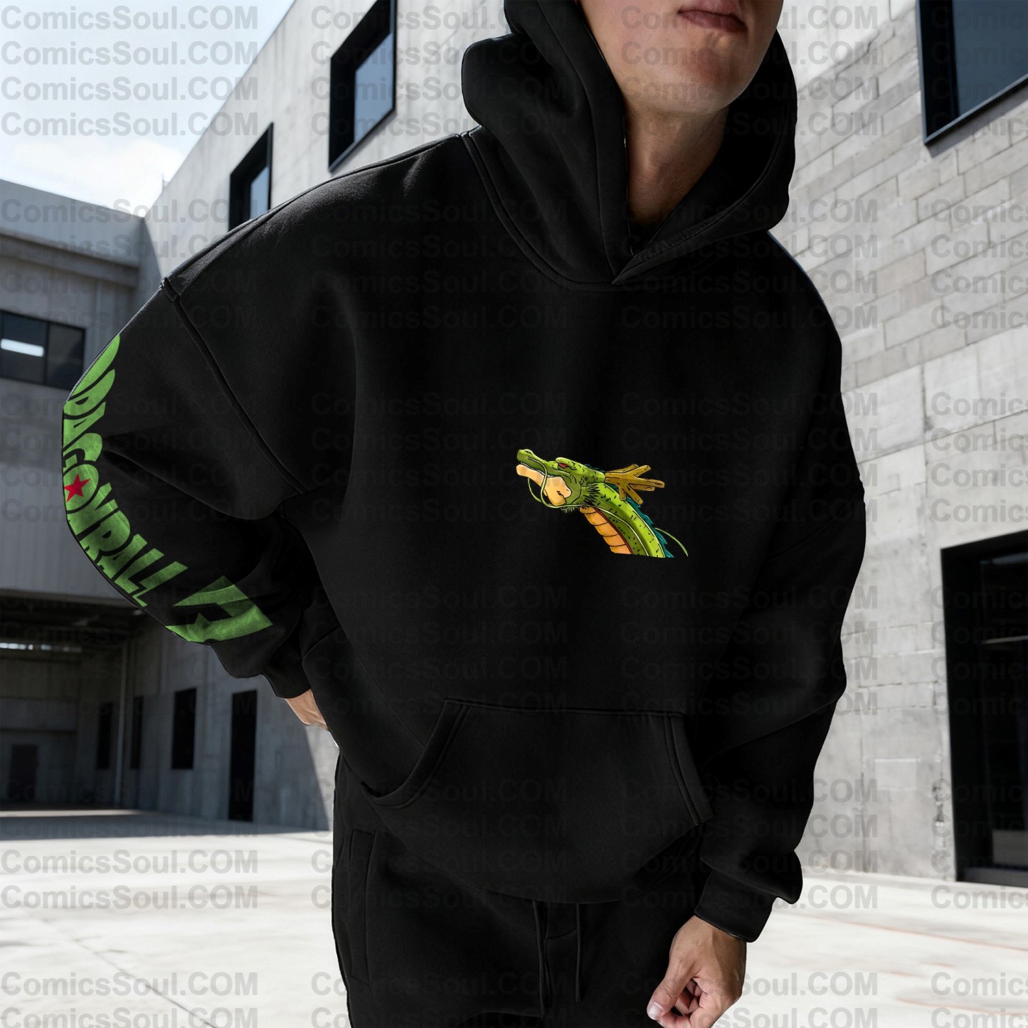 Plus Velvet Unisex Anime Graphic Streetwear Vintage Hoodie