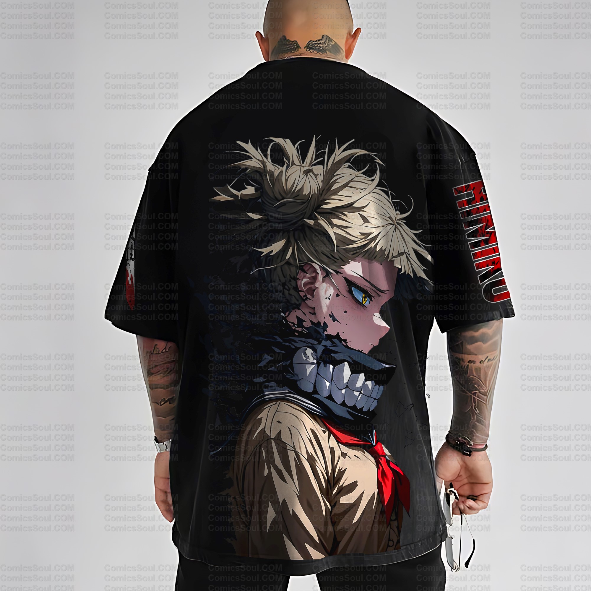 Unisex Anime Inspired Vintage T-Shirt