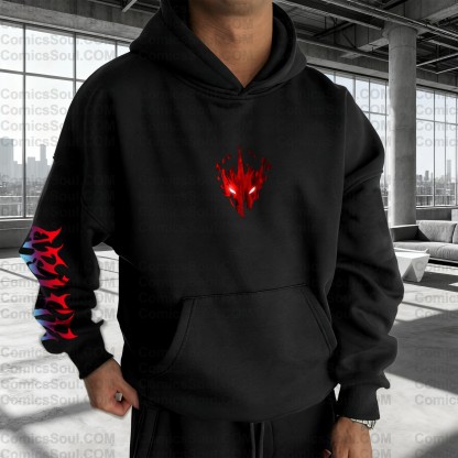 Unisex Anime Graphic Streetwear Wintage Plush Hoodie