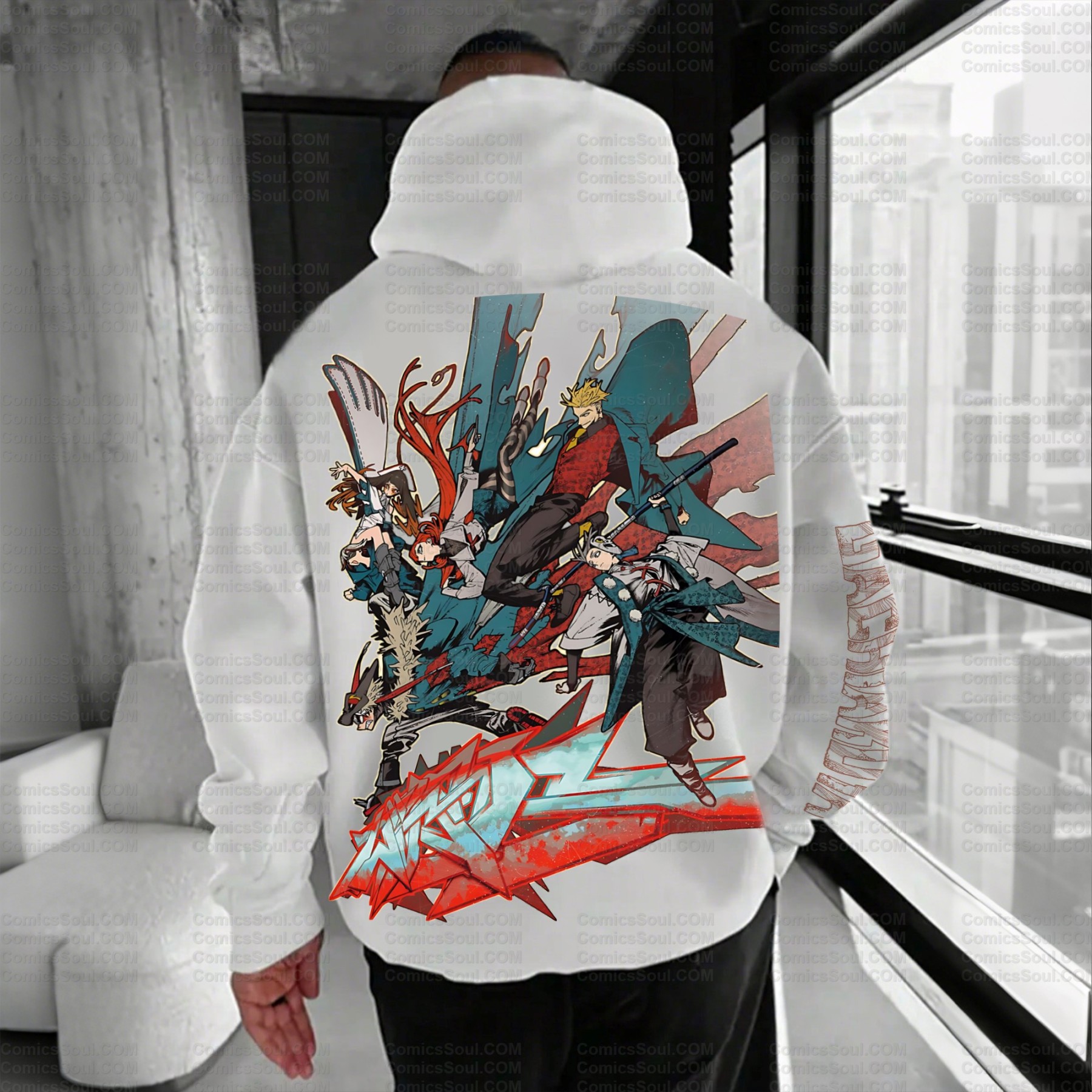 Unisex Graphic Streetwear Vintage Plush Hoodie