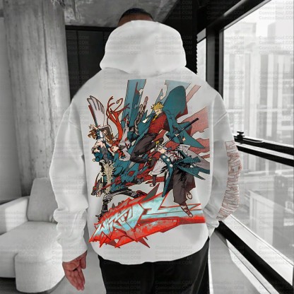 Unisex Graphic Streetwear Vintage Plush Hoodie