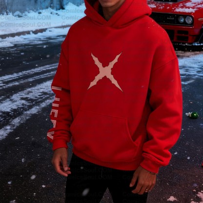 Unisex Anime Graphic Streetwear Vintage Hoodie