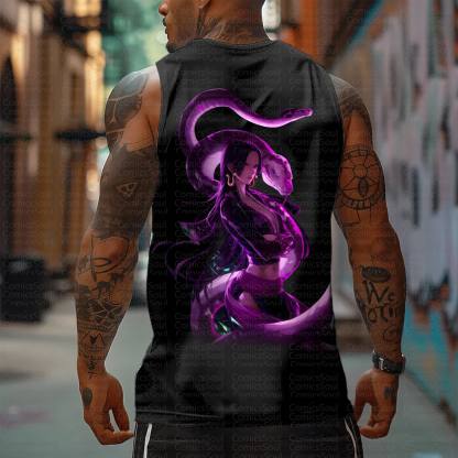 Unisex “One Piece” Casual Anime  Tank Top