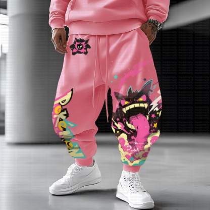 Unisex  “Pokémon” Casual Anime Streetwear Pants