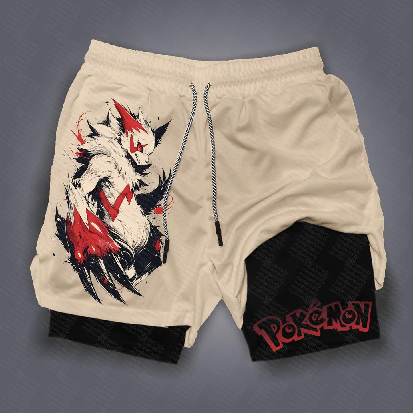 Unisex “Pokémon” Casual Anime Streetwear Shorts