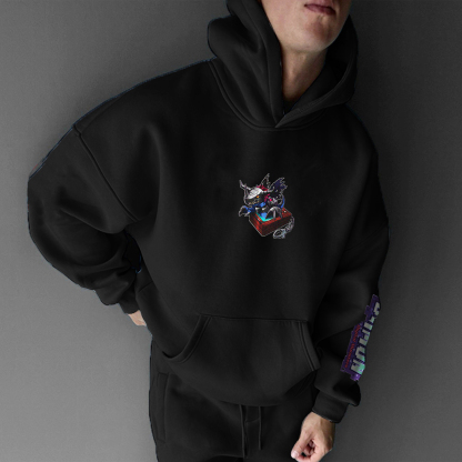 Unisex “Digimon” Anime Graphic Streetwear Vintage Hoodie