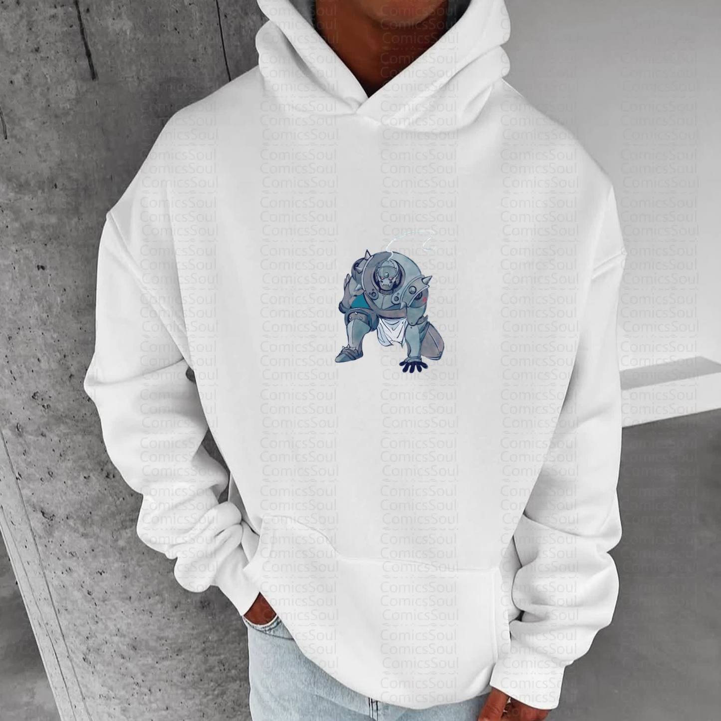 Unisex Anime Graphic Streetwear Vintage Hoodie丨Fullmetal Alchemist