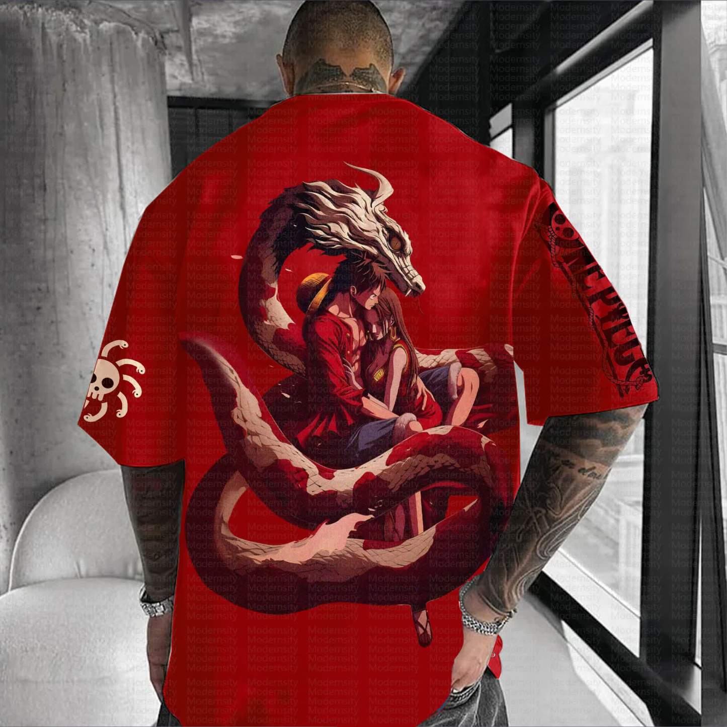 Unisex “One Piece” Anime Series Casual T-shirt