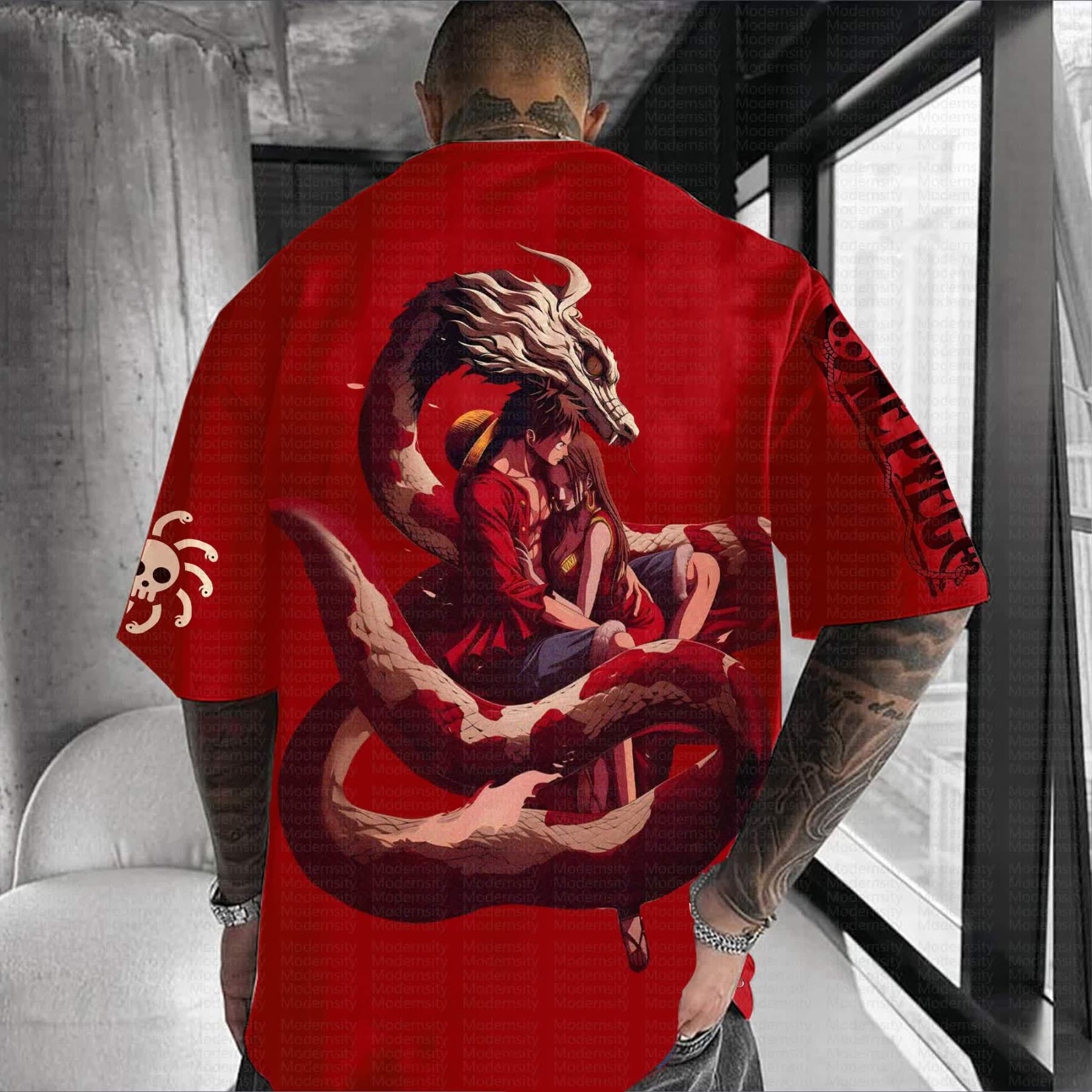 Unisex “One Piece” Anime Series Casual T-shirt