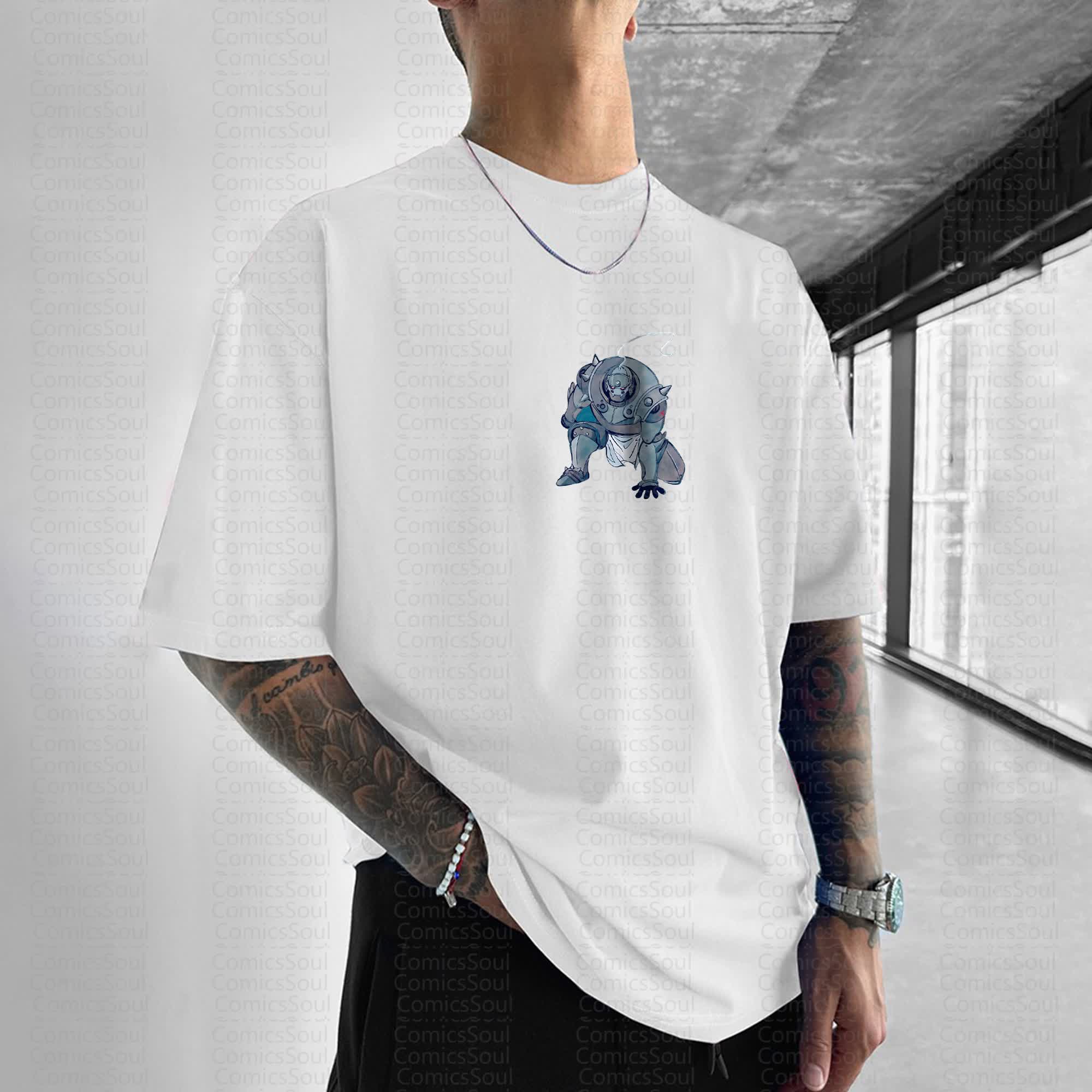 Unisex Anime Inspired Vintage T-Shirt | Fullmetal Alchemist