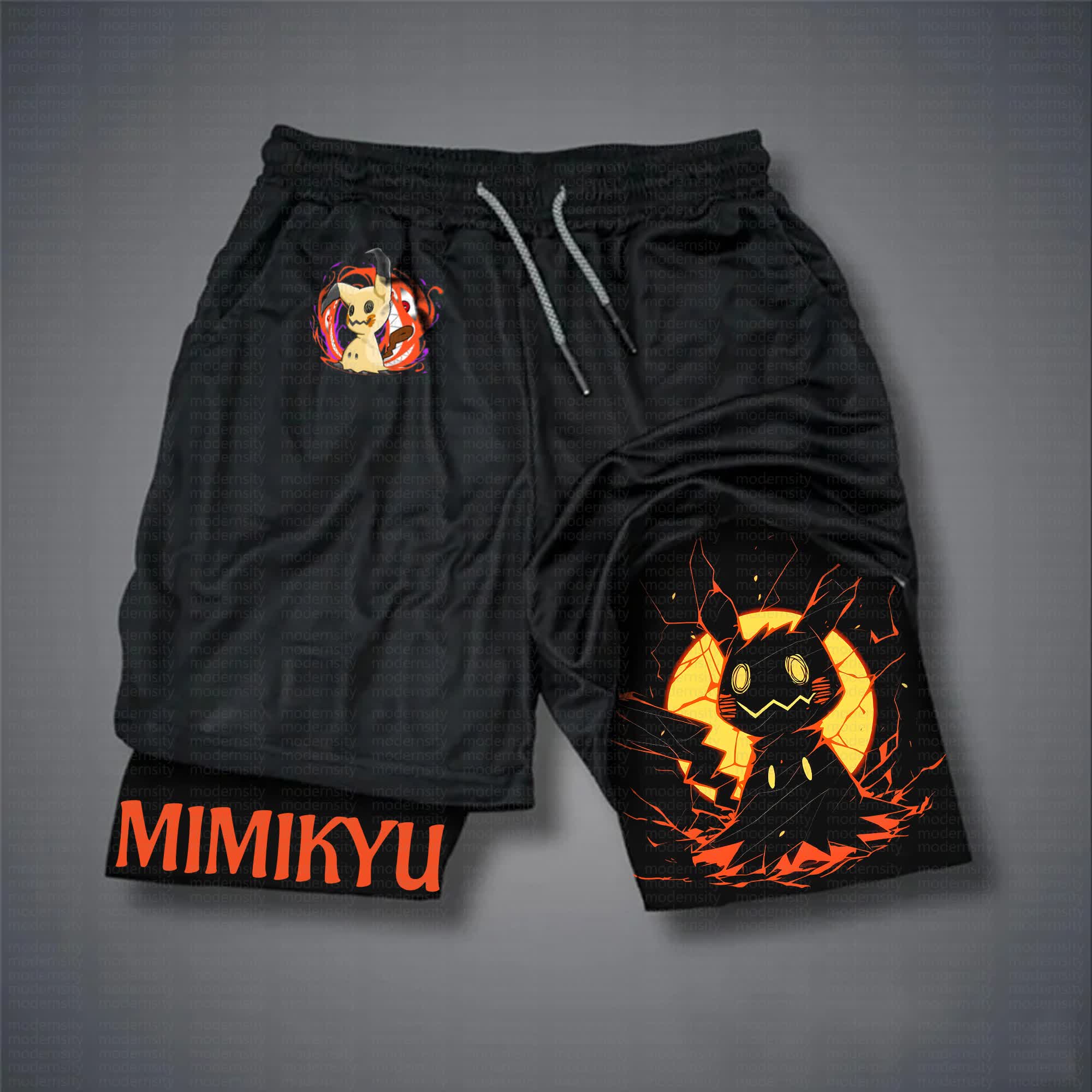 Unisex  “Pokémon” Casual Anime Streetwear Shorts