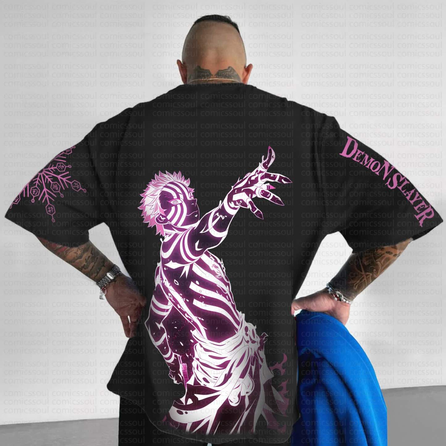 Unisex Anime Inspired Vintage T-Shirt丨Demon Slayer X Pokémon